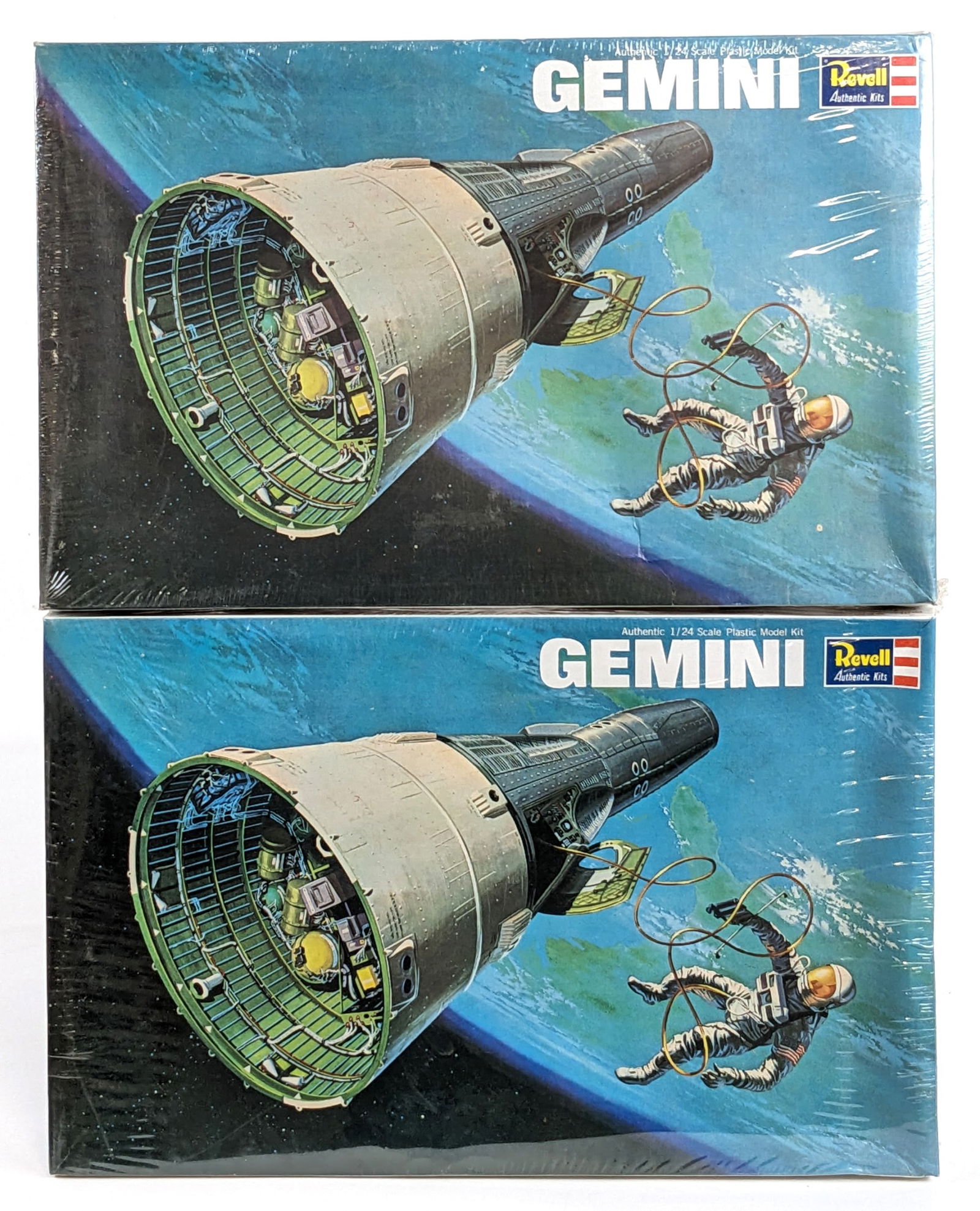 (2) 1/24 Revell Gemini Space Capsule Model Kits - Sealed (1 of 11)