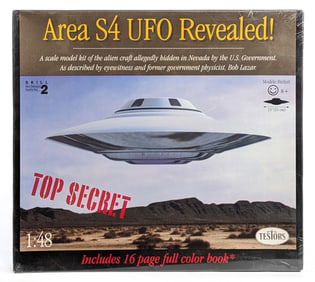 1/48 Scale Testors Area S4 UFO Revealed! Model Kit - Sealed