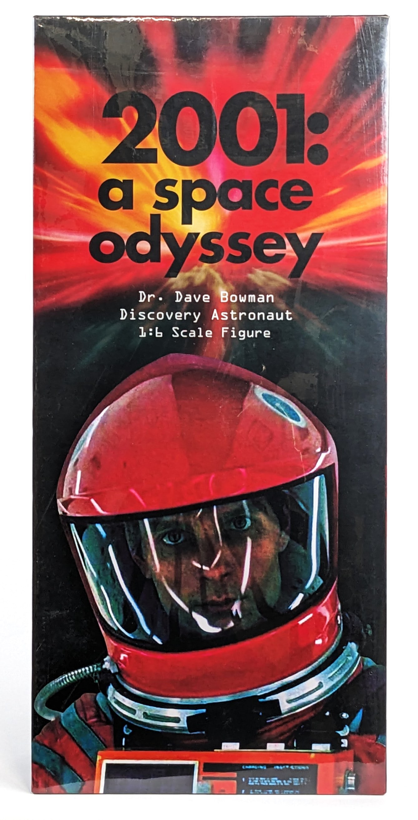 1/6 Scale Executive Replicas 2001: A Space Odyssey Dr. Dave Bowman Astronaut - Sealed: Rare 1/6 Scale Executive Replicas 2001: A Space Odyssey Dr. Dave Bowman discovery astronaut figure. The figure is new in an excellent factory sealed box. A very hard replica to find especially sealed