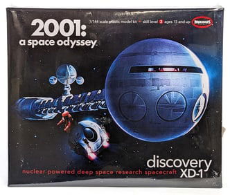1/144 Moebius Models 2001 A Space Odyssey Discovery XD-1 Spacecraft Model Kit - Sealed