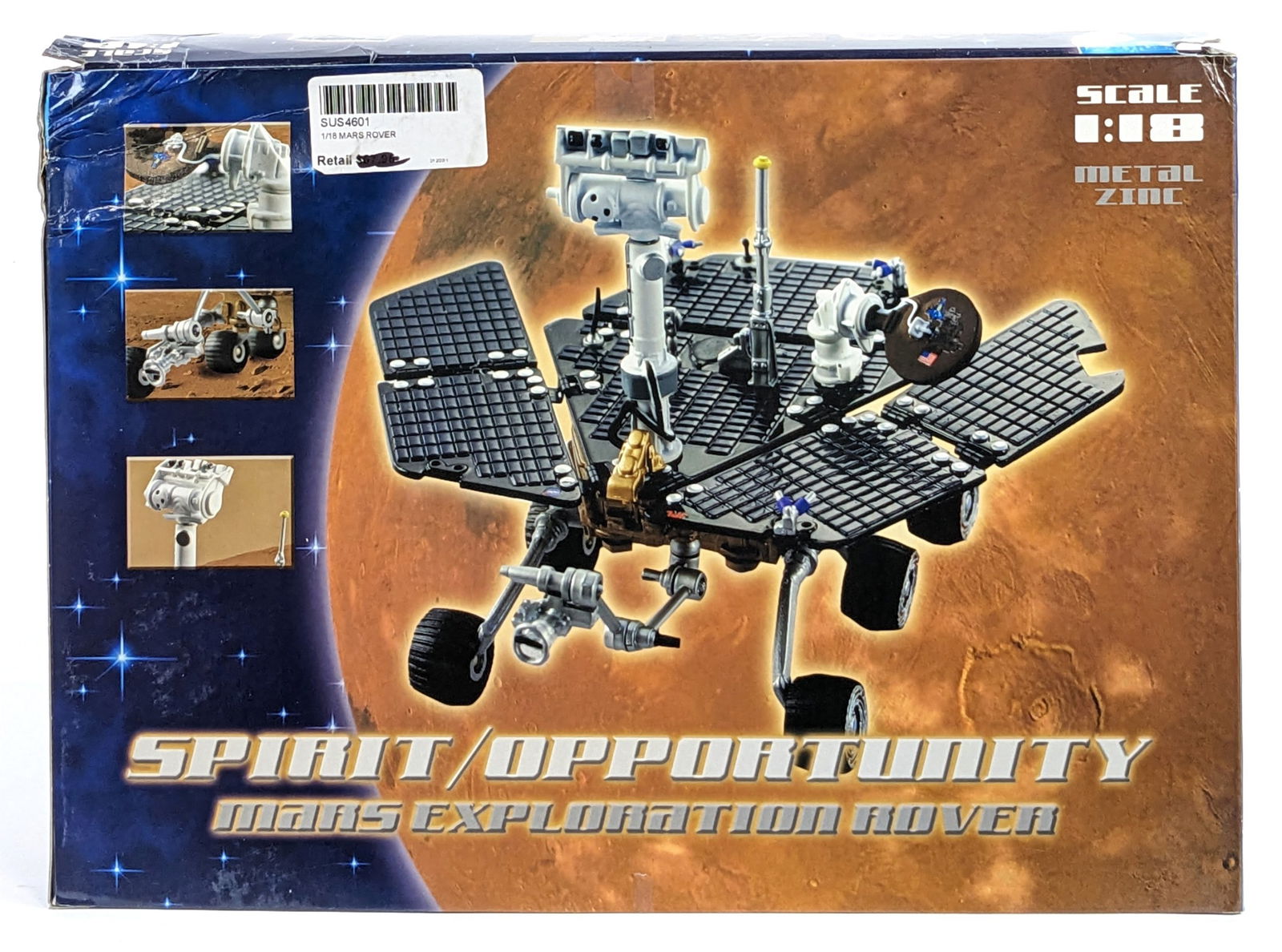 1/18 Scale SunStar Mars Exploration Rover Model - NIB (1 of 6)