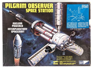 MPC Pilgrim Observer Space Station Model Kit - NIB