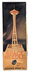 Vintage 1962 Stalco Products Corp. Space Needle Model Kit