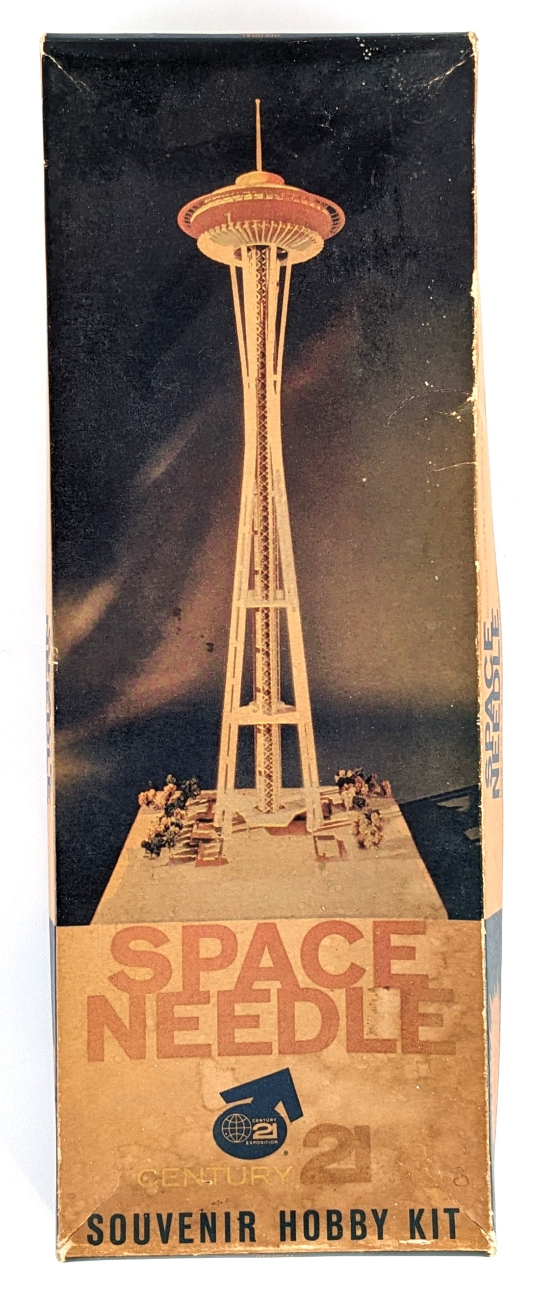Vintage 1962 Stalco Products Corp. Space Needle Model Kit (1 of 9)