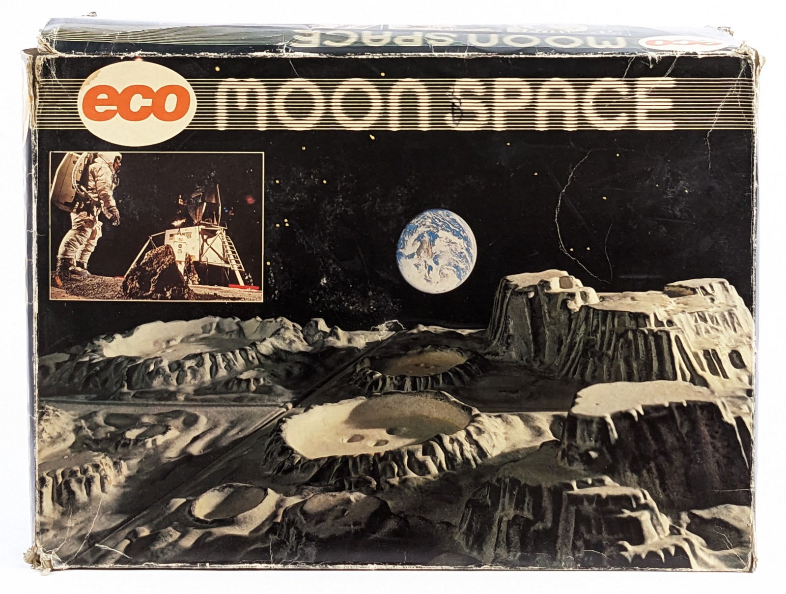 Vintage German ECO Moon Space Diorama Playset In Box (1 of 8)