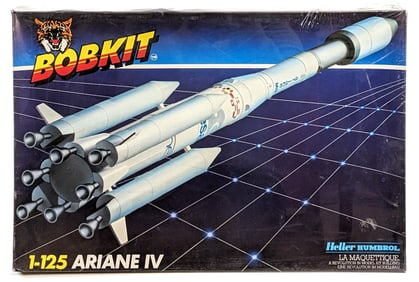 1/125 Heller Bobkit Ariane IV Model Kit - Sealed