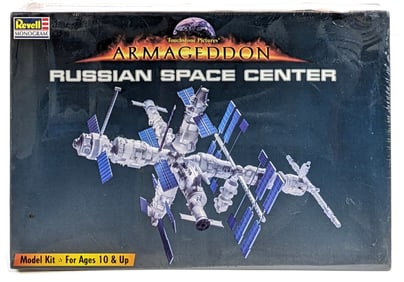 1/144 Scale Revell Armageddon Russian Space Center Model Kit - Sealed
