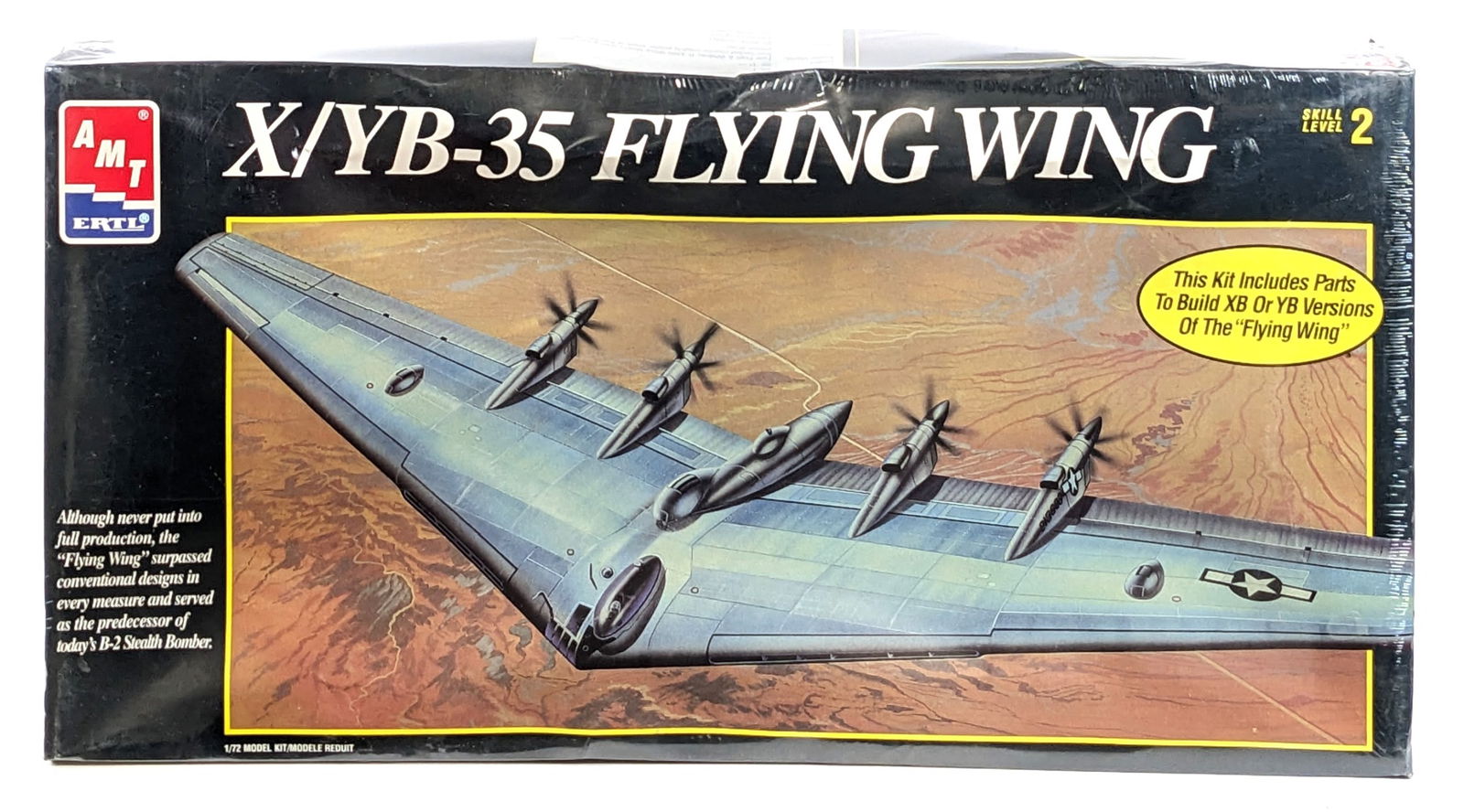 1/72 Scale AMT Ertl X/YB-35 Flying Wing Model Kit - Sealed (1 of 6)