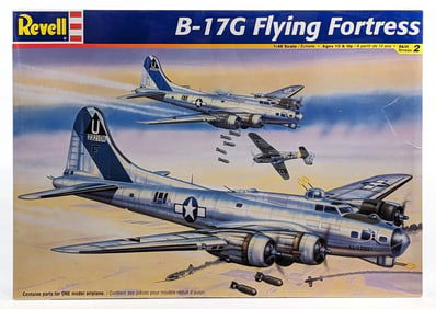 1/48 Scale Revell B-17G Flying Fortress Model Kit - Sealed