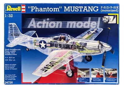 1/32 Scale Revell U.S. Air Force "Phantom" Mustang Model Kit
