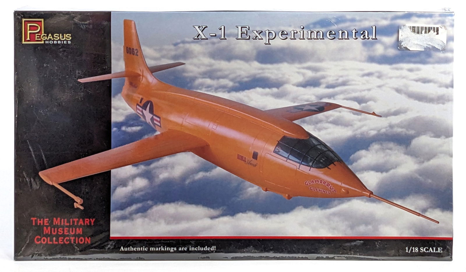 1/18 Scale Pegasus Hobbies X-1 Experimental Aircraft Model Kit - Sealed (1 of 5)
