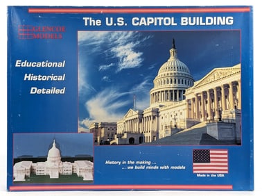Glencoe Models The United States Capitol Building Model Kit - NIB