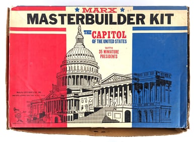 Vintage Marx Masterbuilder Kit The Capitol Of The United States