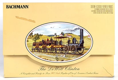 HO Scale Bachmann The DeWitt Clinton Passenger Electric Train Set