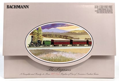 HO Scale Bachmann The Pegasus Passenger Electric Train Set