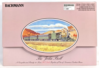 HO Scale Bachmann The John Bull Passenger Electric Train Set