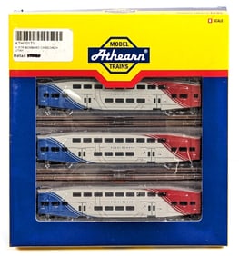 N Scale Athearn Utah Front Runner Cars #110 #200 #208