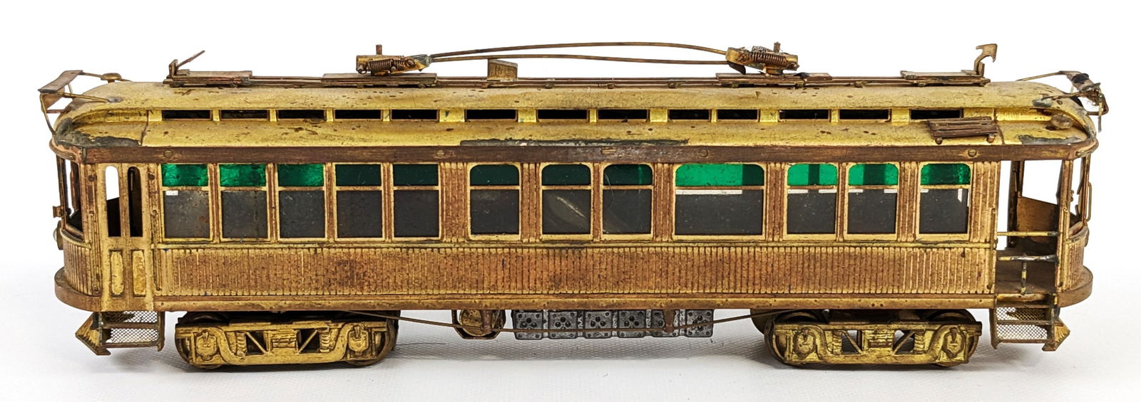 HO Scale Brass Suydam Pacific Electric Cable Car (1 of 6)