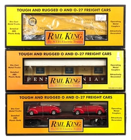 (3) MTH Pennsylvania Cars