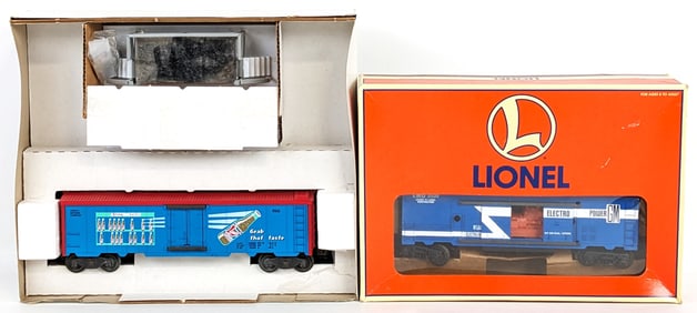 Lionel Cola Animated Car & Platform + 3530 GM Generator Car