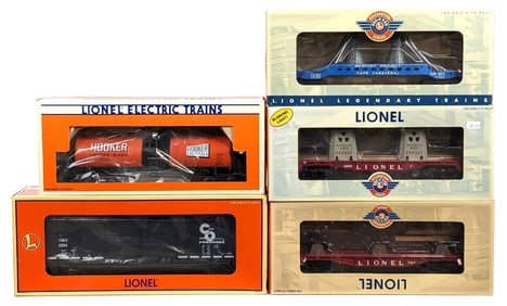 Lionel Train Cars 39471 29829 26026 17909 17264