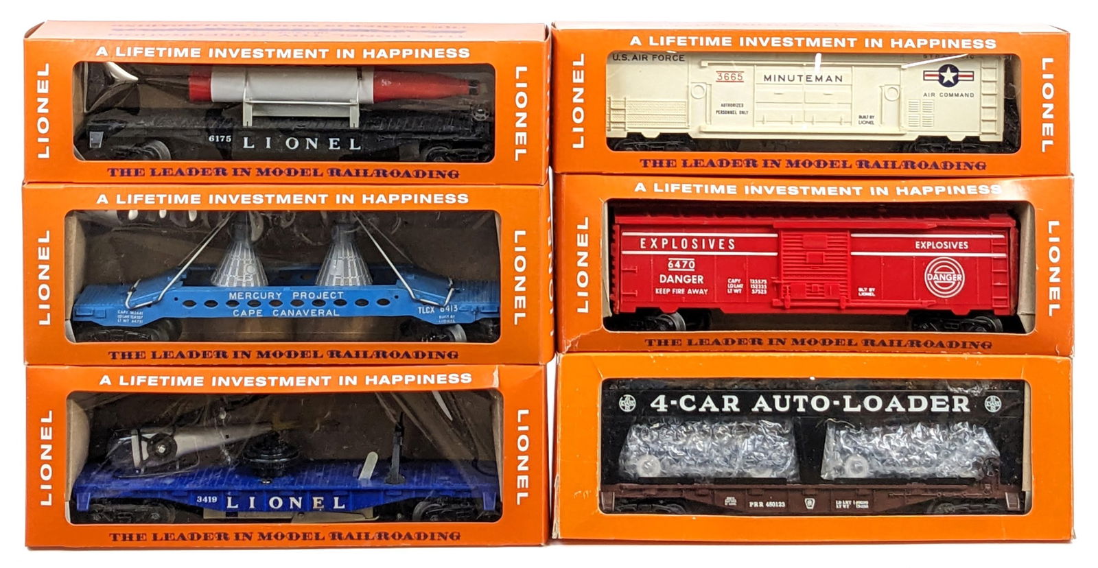 Lionel 6470 6413 3419 3665 6175 6414 (1 of 7)