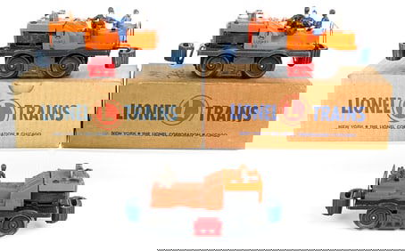 (3) Lionel No. 50 Gang Cars