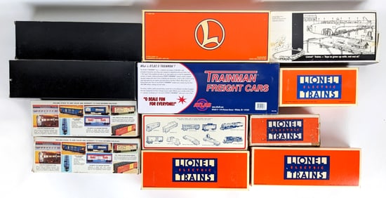 Miscellaneous Boxed O Gauge Train Cars