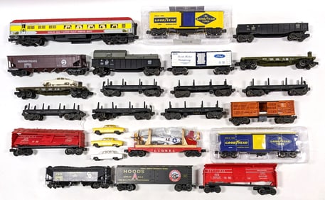 (20) Miscellaneous O Gauge Train Cars