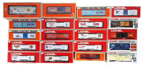 (20) Boxed Lionel Train Cars