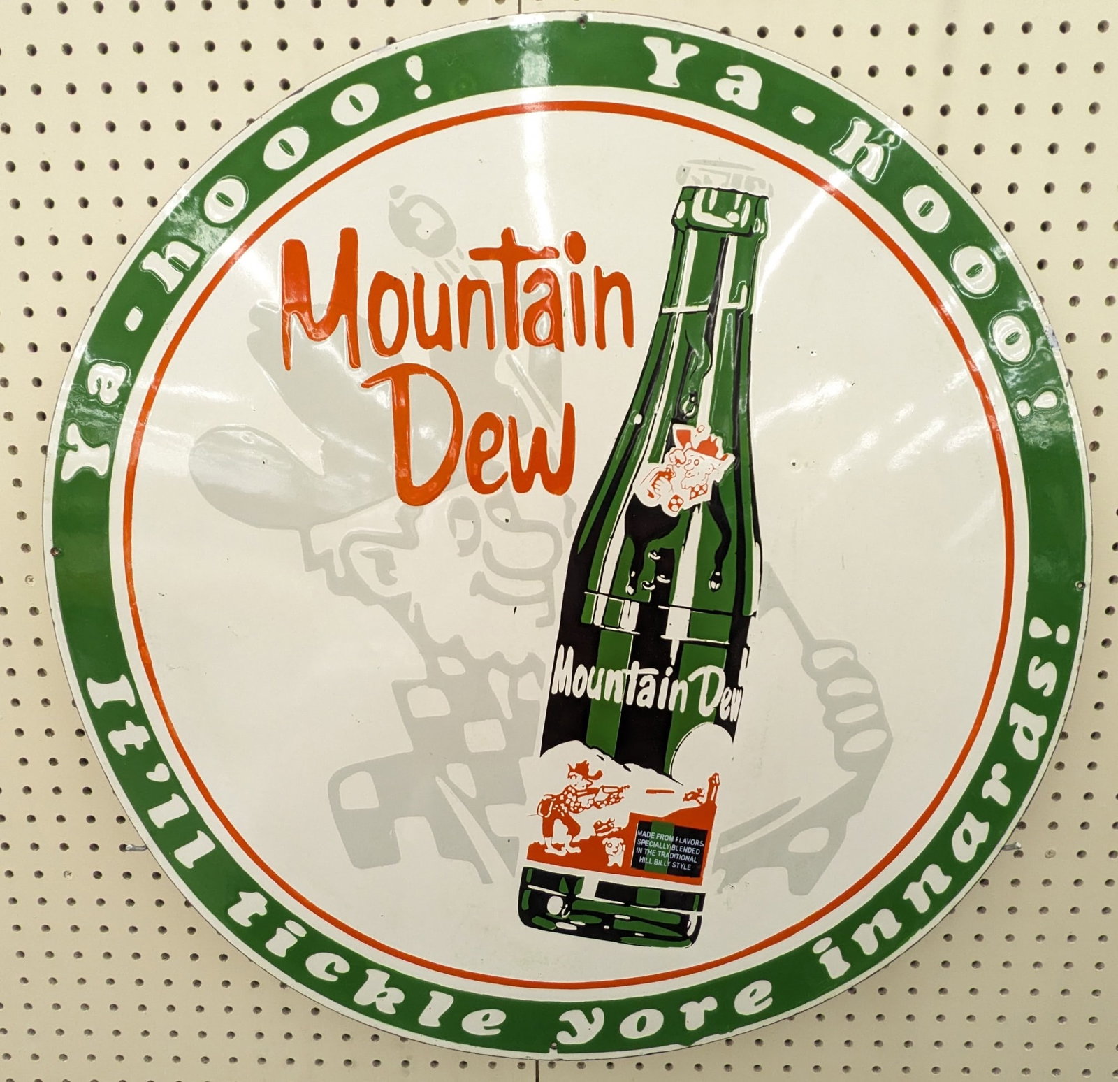DSP Mountain Dew Fantasy Sign w/ Hillbilly Graphics (1 of 5)