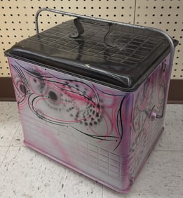 Custom Pinstriped Vintage Cooler