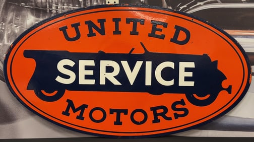 DSP United Motors Service Replica Sign