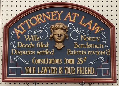 SSW Attorney At Law Fantasy Advertising Sign