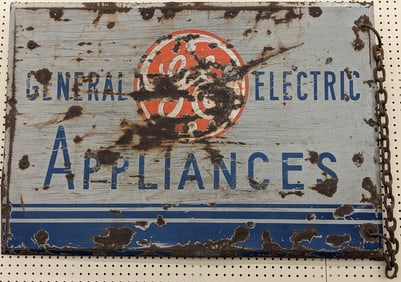 Vintage SSP General Electric Appliances Sign