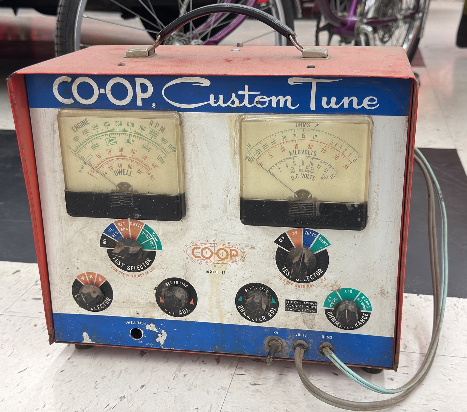 Vintage CO-OP Custom Tune Model 61 Tuner (1 of 6)