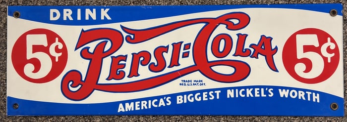 SSP Replica Pepsi-Cola 5? Sign