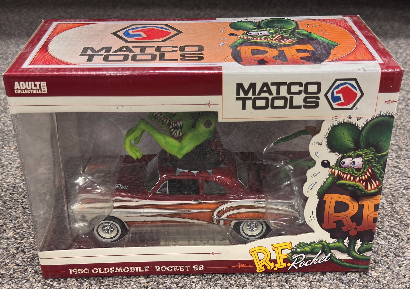 Matco Tools Rat Fink 1950 Oldsmobile Rocket 88 Model Car (1 of 6)