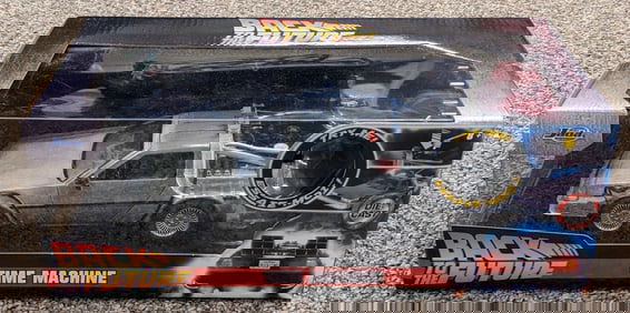 Jada Back to the Future Delorean Time Machine Die Cast Car