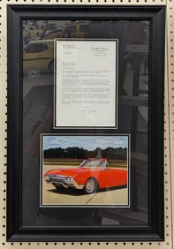 Ford Motor Company Mr. Iacocca Signed Letter & Photograph