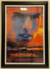 Days of Thunder Signed Movie Poster