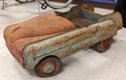 Original BMC Fire Truck Pedal Car