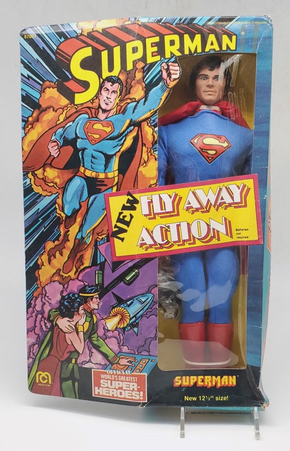 1977 Mego Superman 12? Fly Away Action Figure