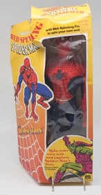 1979 Mego 12? The Amazing Web- Spinning Spider-Man with Fly Away Action Figure