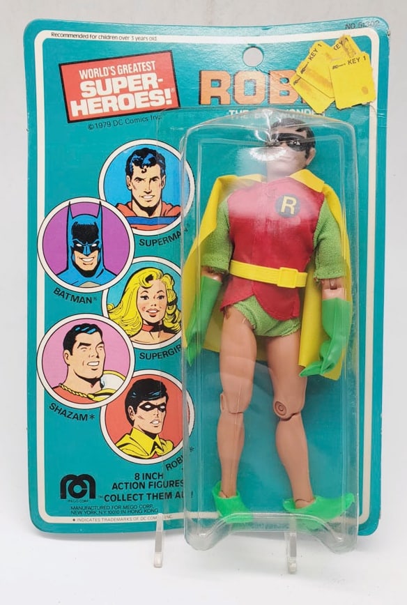 1979 Mego 8? Sealed Robin Action Figure (1 of 12)