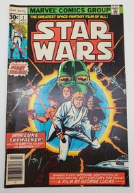 Star Wars #1 *First Appearance of Luke Skywalker, Leia Organa, C-3PO, R2-D2, and Darth Vader