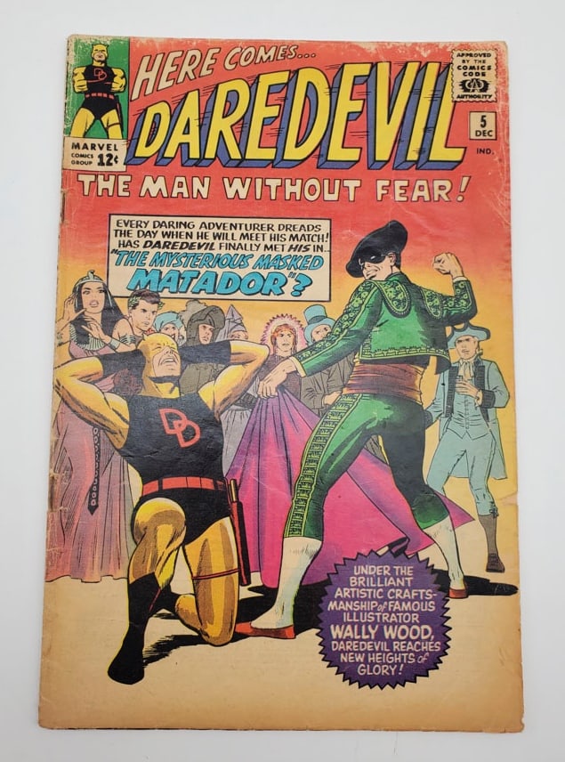 1964 Marvel Daredevil #5 *First Appearance and Origin of the Matador* (1 of 11)