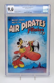 CGC Air Pirates Funnies #1 Hell Comics Graded 9.0