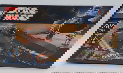 2011 Lego Star Wars Geonosian Star fighter 7959 Sealed Set