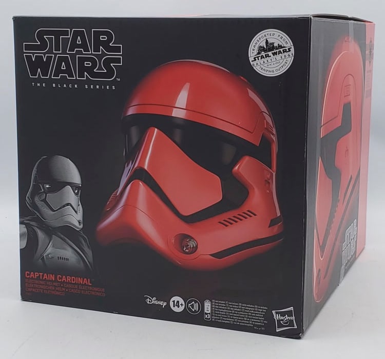 Hasbro Star Wars Captain Cardinal Adult the Black Series Helmet (1 of 9)